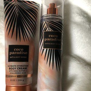 Bath & Body Works Set Coco Paradise